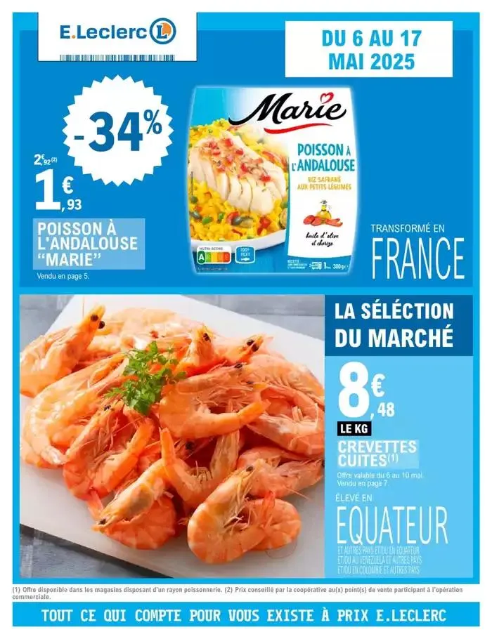 TRAFIC POUVOIR ACHAT 6 - MIXTE du 6 mai au 17 mai 2025 - Catalogue page 1