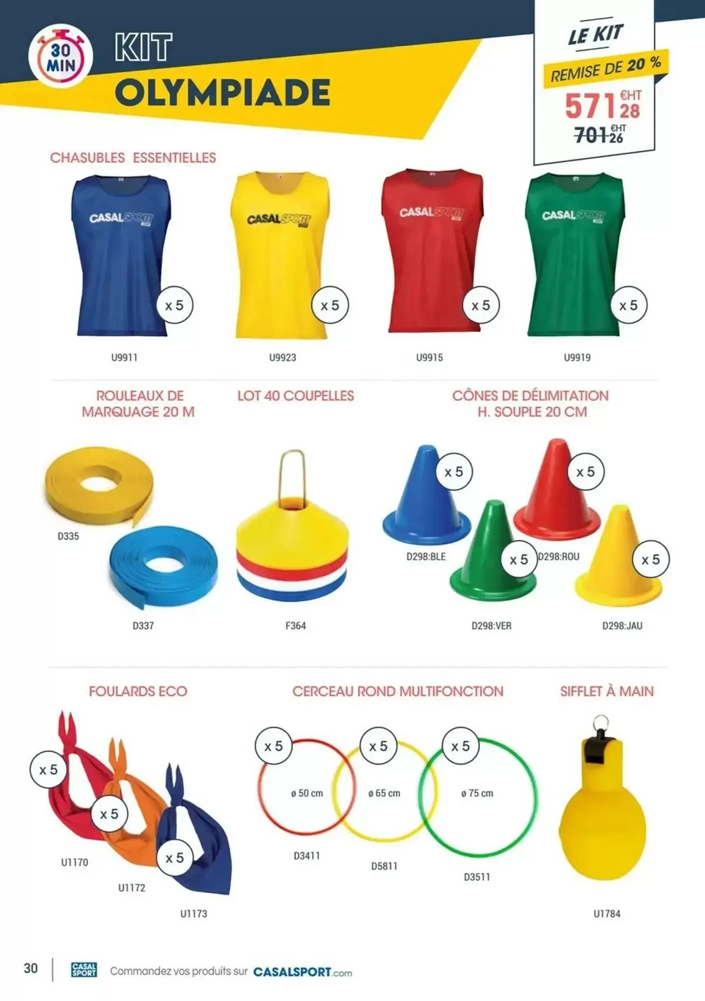 Catalogue Casal Sport du 15 avril au 31 mai 2026 - Catalogue page 30