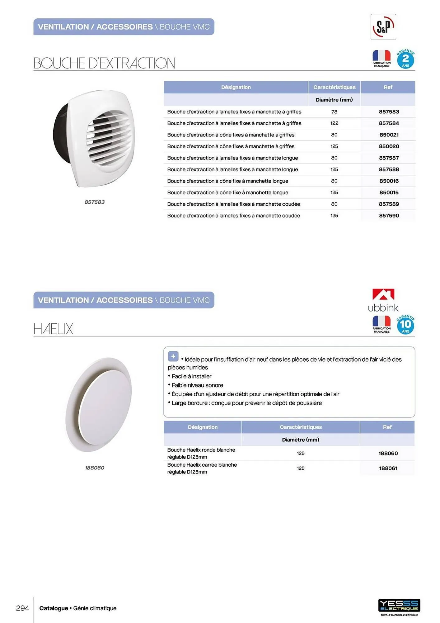Catalogue Yesss electrique du 14 octobre au 31 décembre 2026 - Catalogue page 296