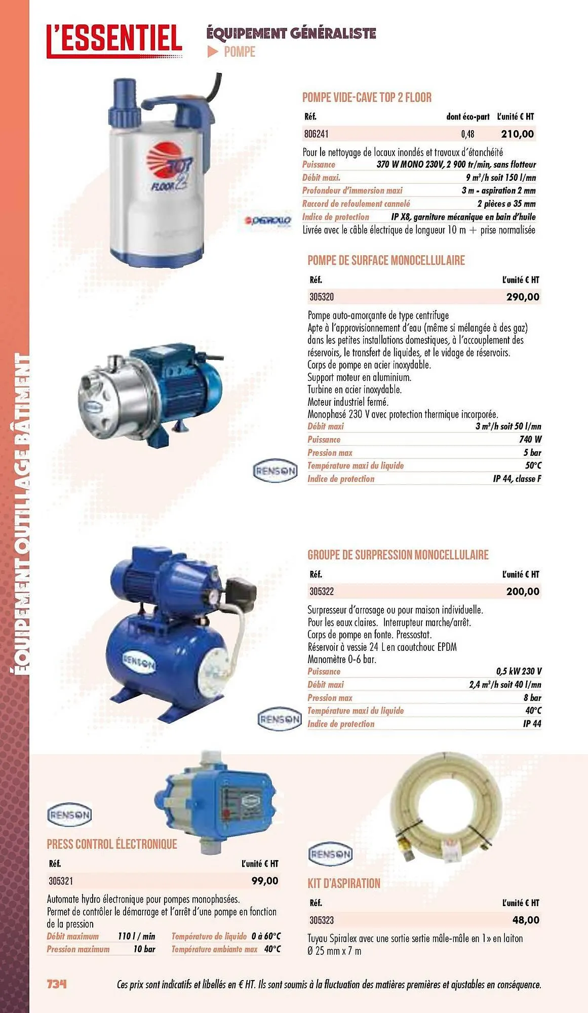 Catalogue Master Pro du 3 janvier au 31 décembre 2025 - Catalogue page 736