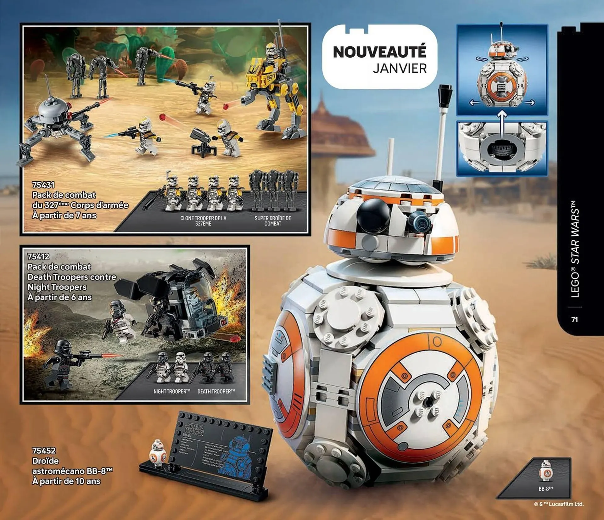 Catalogue LEGO du 9 janvier au 30 juin 2026 - Catalogue page 71
