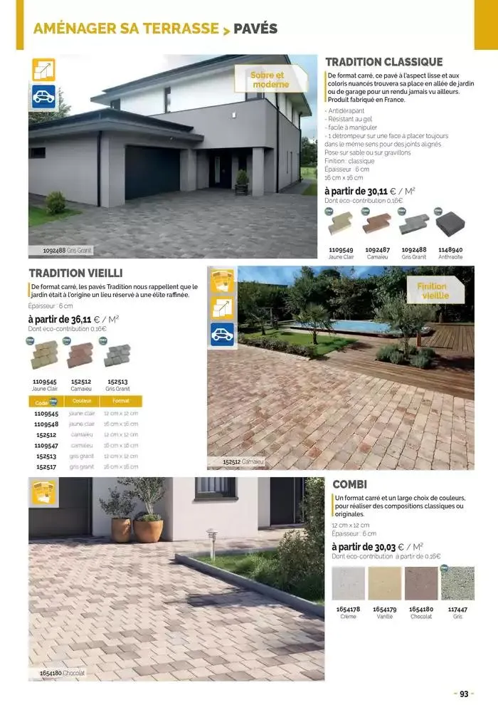 Aménagements Extérieurs 2025 du 30 avril au 31 décembre 2025 - Catalogue page 93