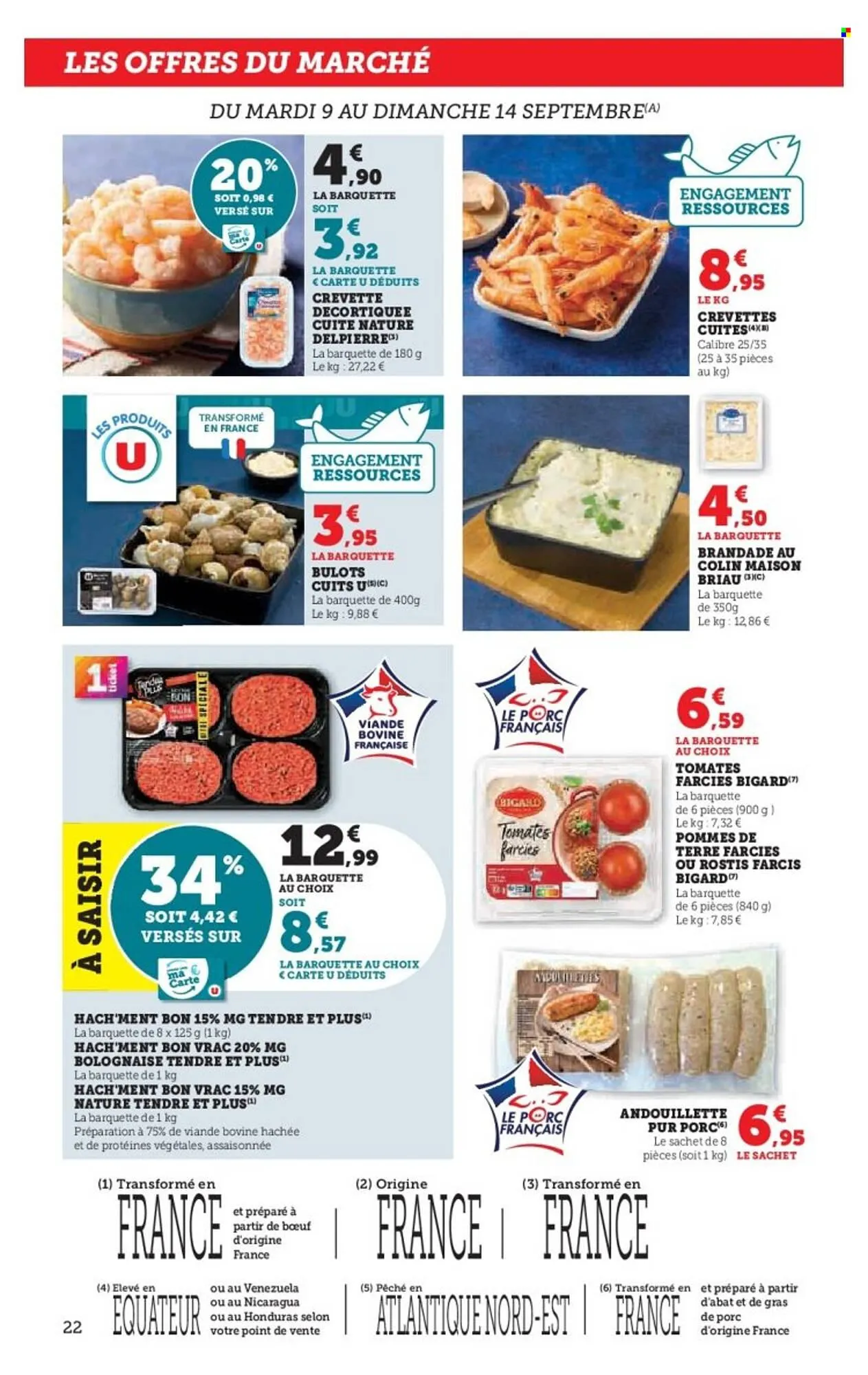 Catalogue Super U du 9 septembre au 21 septembre 2025 - Catalogue page 22