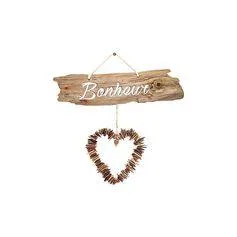 Sticker mural déco bonheur 20x70cm