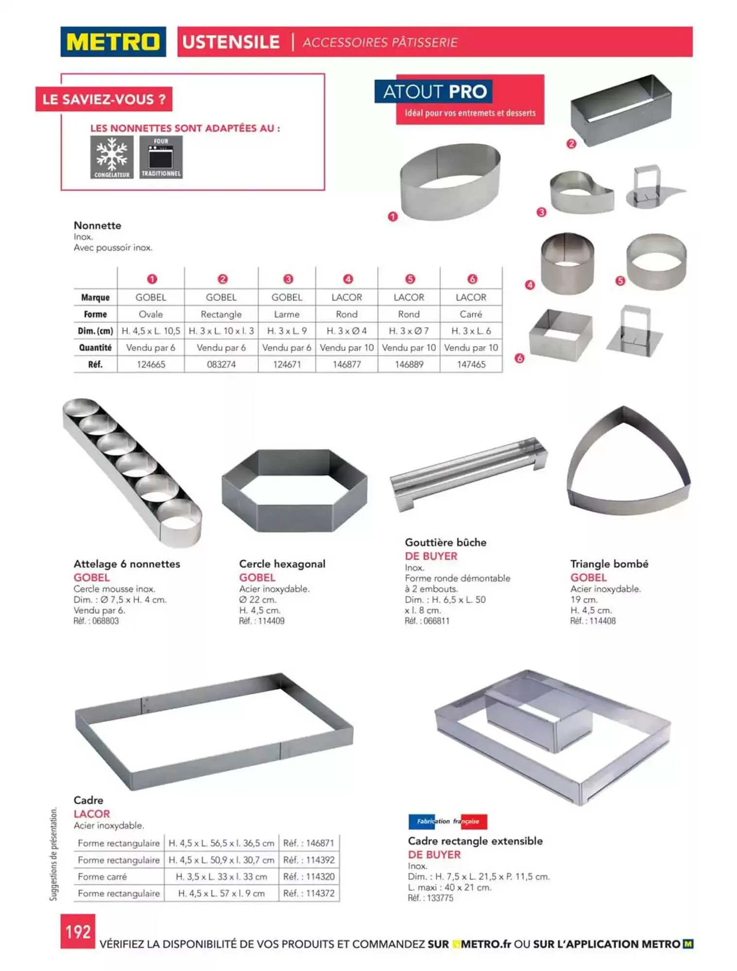 Catalogue METRO du 2 janvier au 31 décembre 2025 - Catalogue page 102