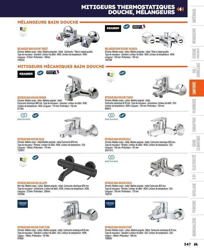 Guide produits 2024 du 15 mars au 31 décembre 2024 - Catalogue page 347