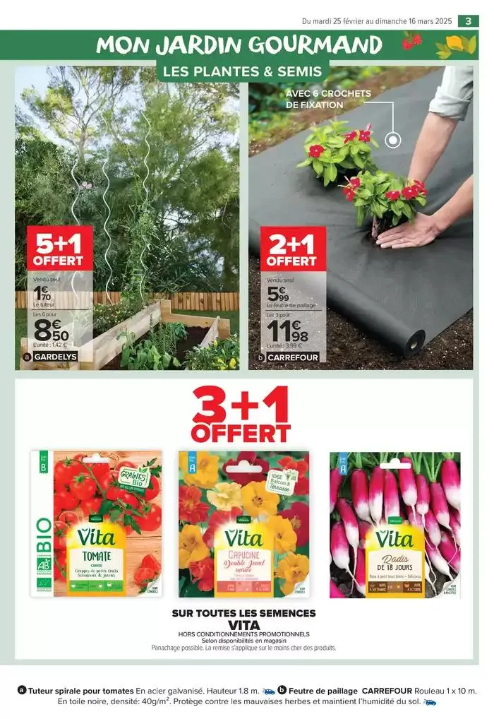 PROFITER ENFIN DE SON JARDIN du 25 février au 16 mars 2025 - Catalogue page 3