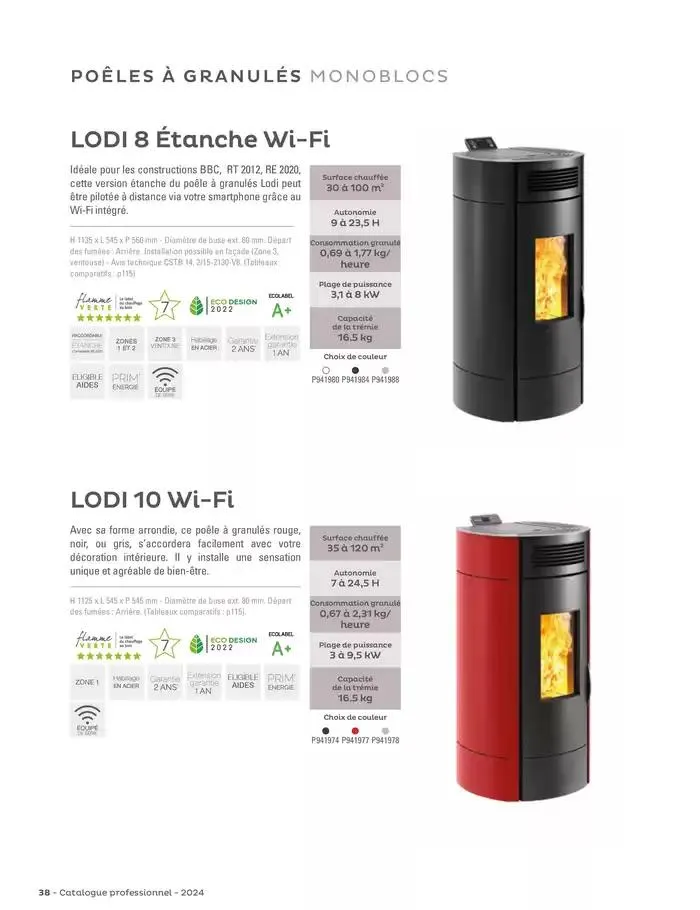 Le chauffage du futur a déjà 100 ans du 15 janvier au 31 mai 2025 - Catalogue page 38