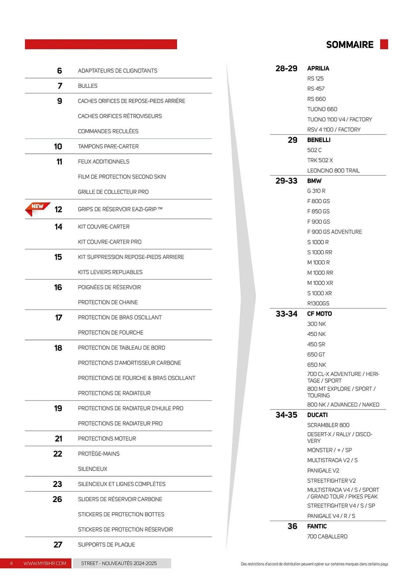 Catalogue Bihr du 12 décembre au 31 décembre 2025 - Catalogue page 4