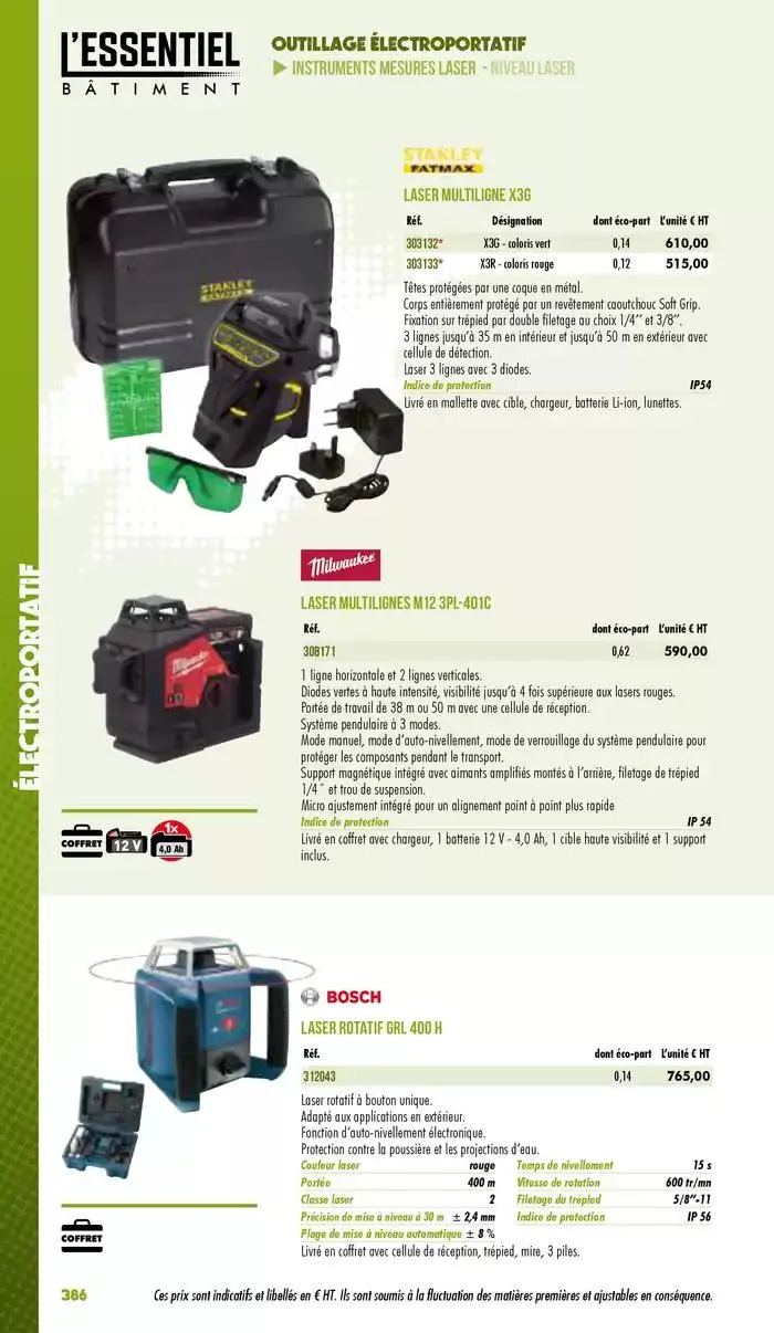 Essentiel Batiment 2025 du 3 janvier au 31 décembre 2025 - Catalogue page 388