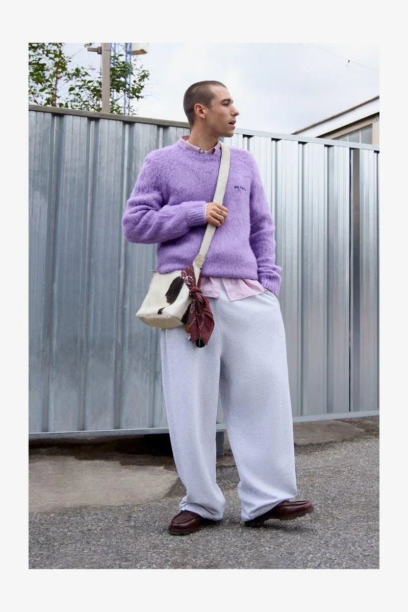 REMI BRUSHED UNISEX - Pullover - lilac