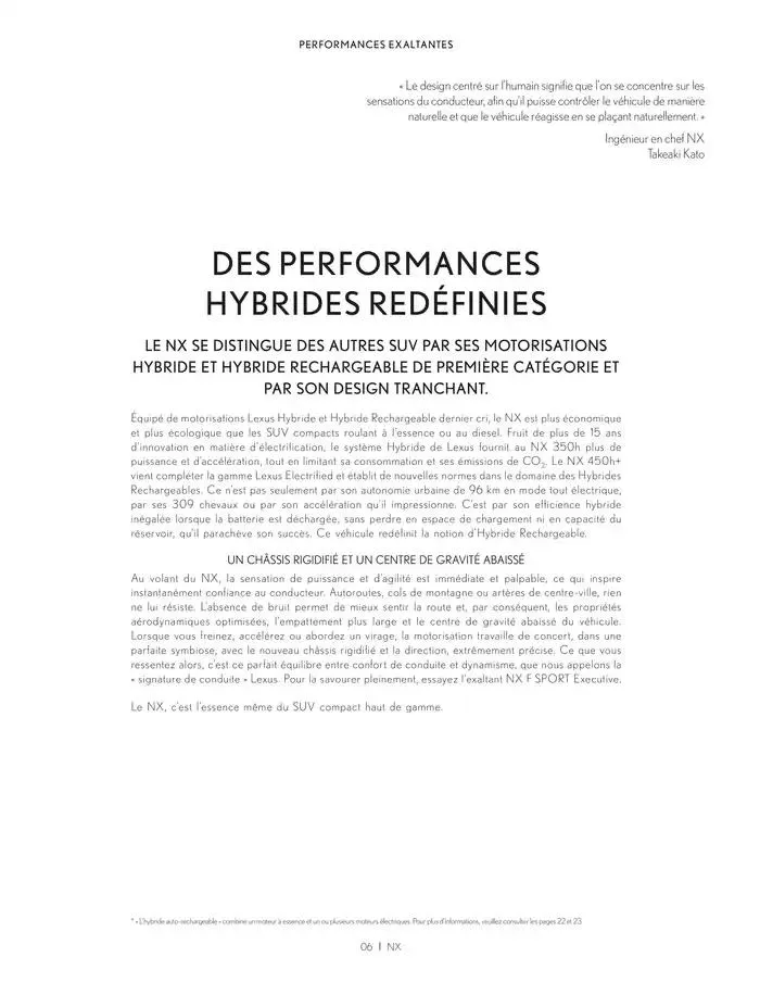 Lexus NX du 27 mars au 27 mars 2026 - Catalogue page 6
