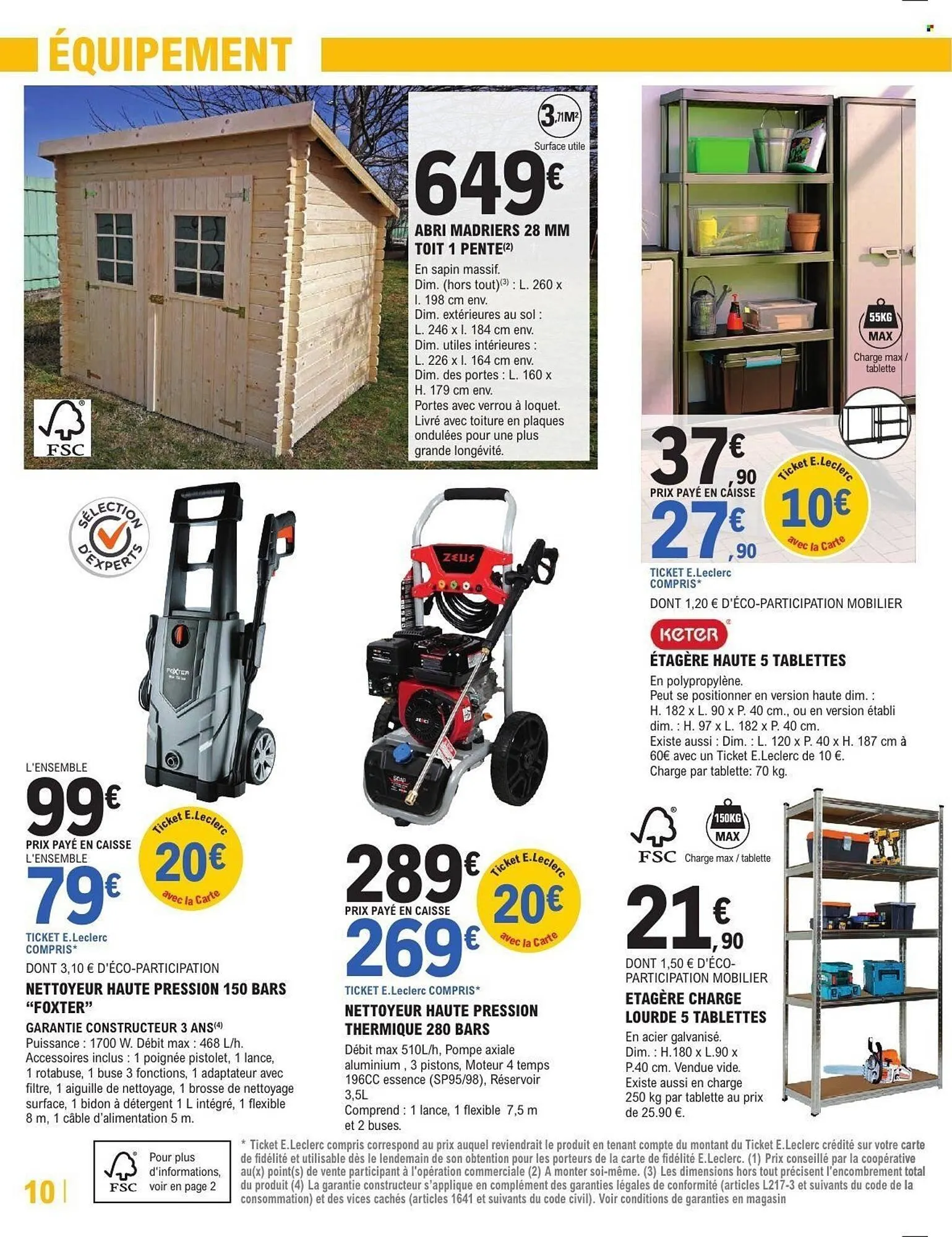 Catalogue E.Leclerc Brico du 24 février au 14 mars 2026 - Catalogue page 10