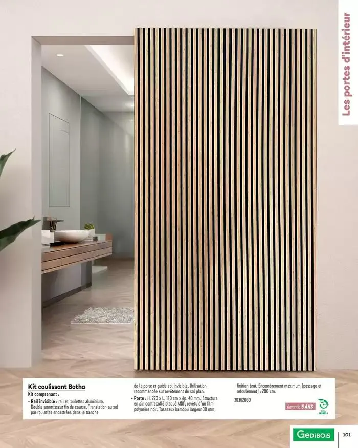 Aménagents Intérieurs 2025 du 1 janvier au 31 décembre 2025 - Catalogue page 101