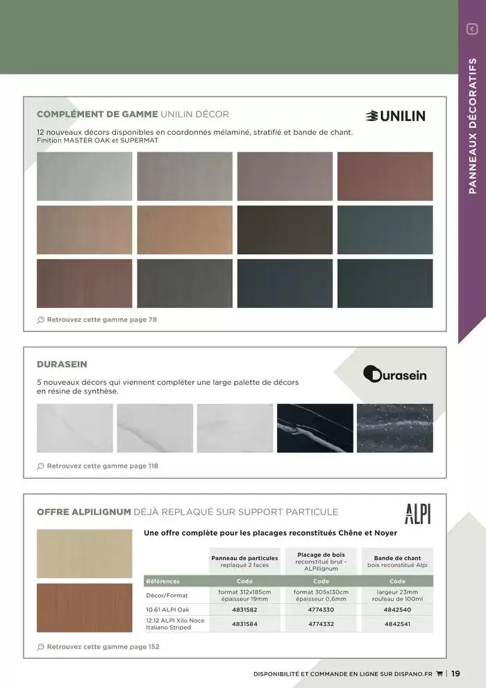 Catalogue 2025 Agenceurs du 25 avril au 31 décembre 2025 - Catalogue page 19