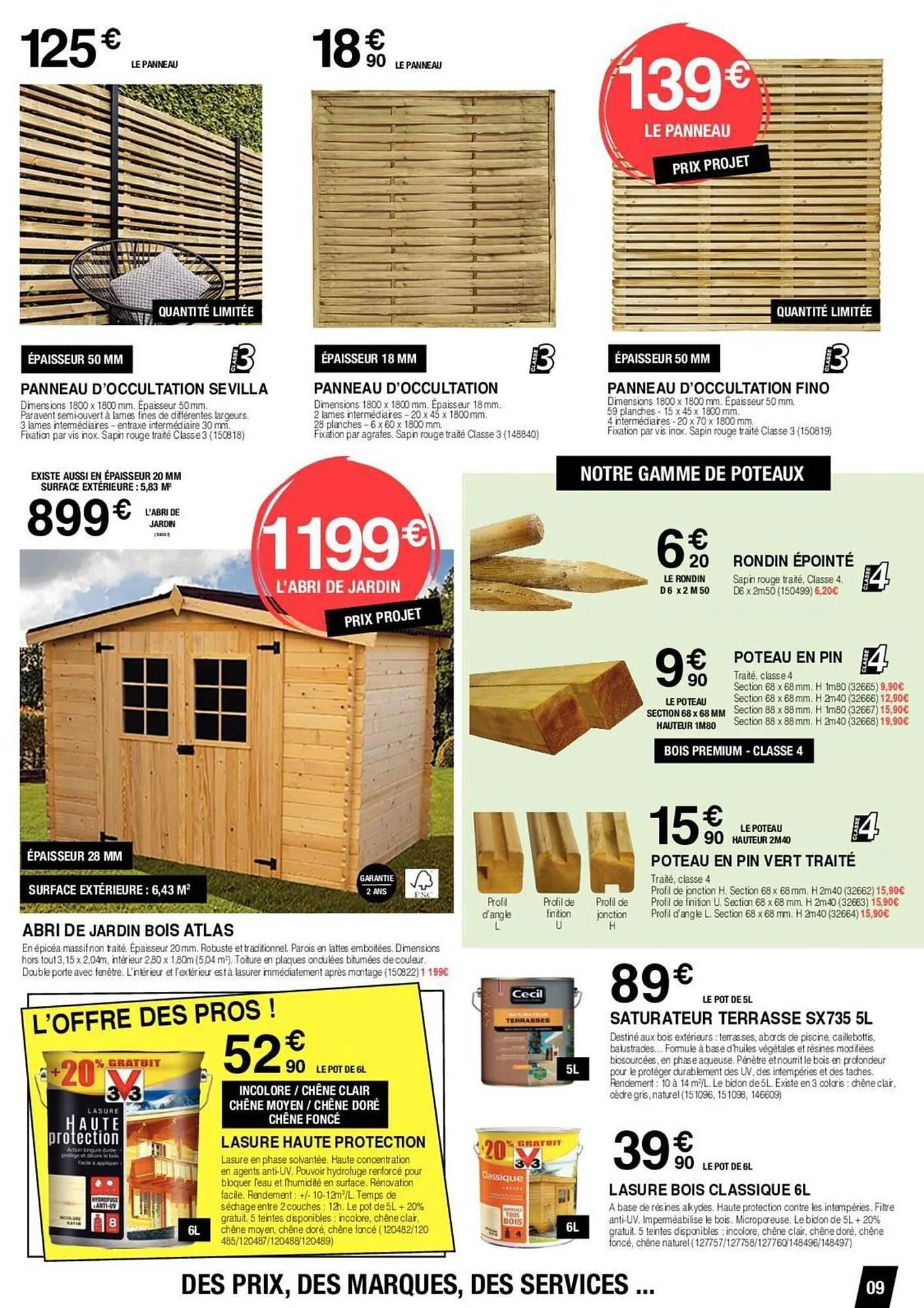 Catalogue Chretien Matériaux du 11 mars au 30 mars 2024 - Catalogue page 15