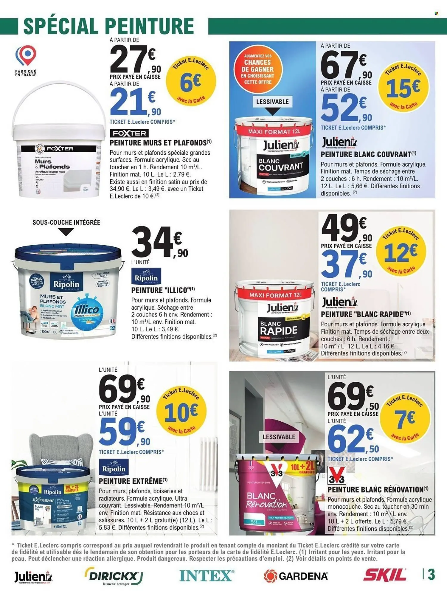 Catalogue E.Leclerc Brico du 21 avril au 9 mai 2026 - Catalogue page 3