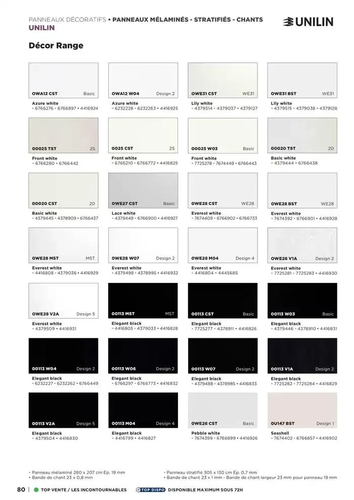 Catalogue 2025 Agenceurs du 25 avril au 31 décembre 2025 - Catalogue page 80