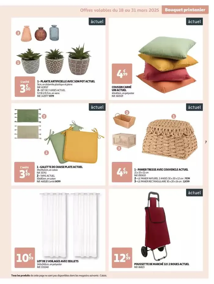 Tout pour la déco du 18 mars au 28 avril 2025 - Catalogue page 7