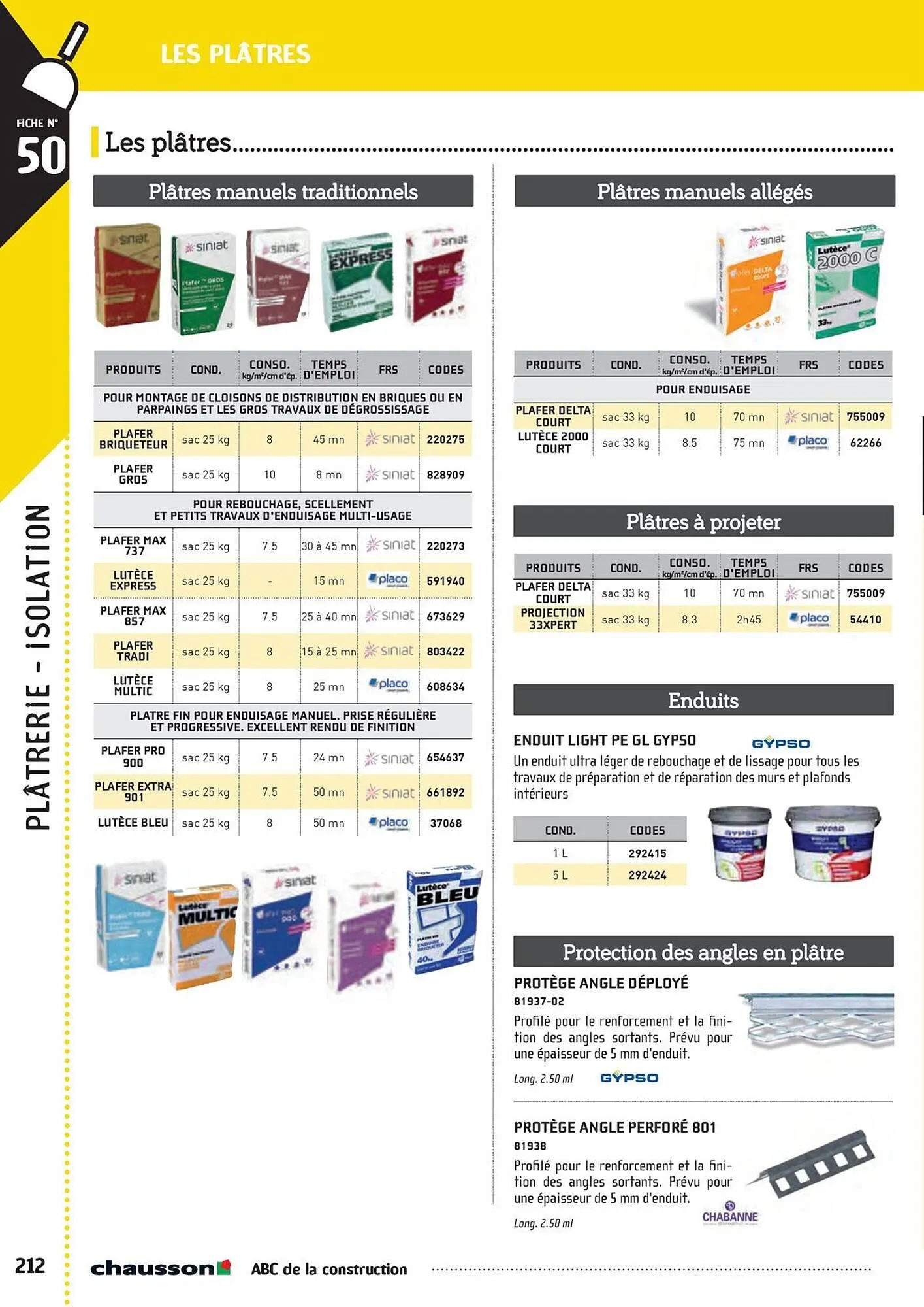 Catalogue Chausson Matériaux du 2 mai au 31 décembre 2025 - Catalogue page 214