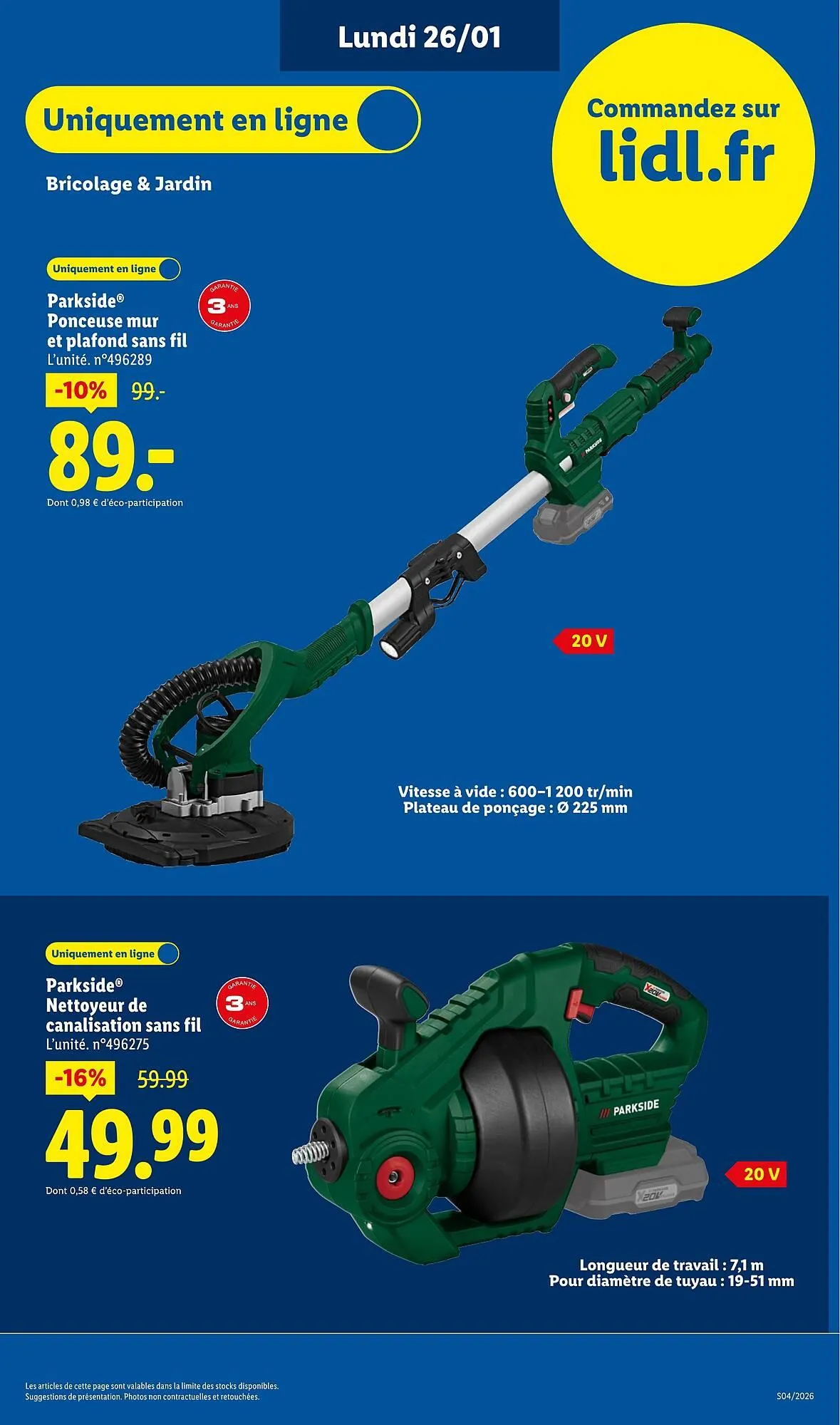 Catalogue Lidl du 22 janvier au 28 janvier 2026 - Catalogue page 71