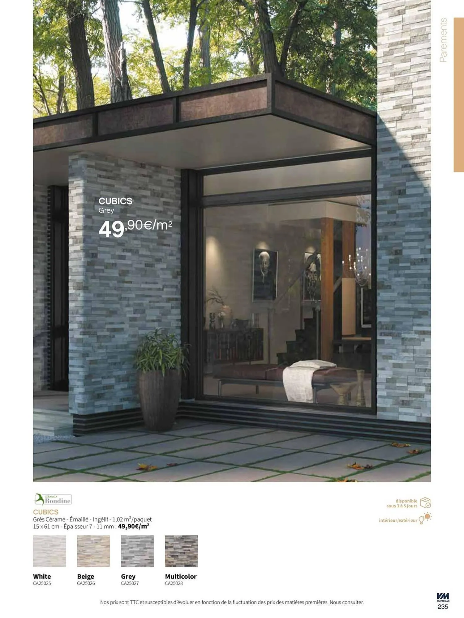 Catalogue VM Matériaux du 14 mars au 20 janvier 2026 - Catalogue page 235