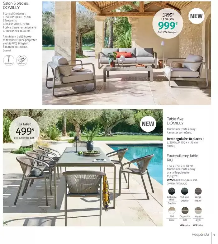 Hesperide 2025 du 12 février au 31 août 2025 - Catalogue page 9