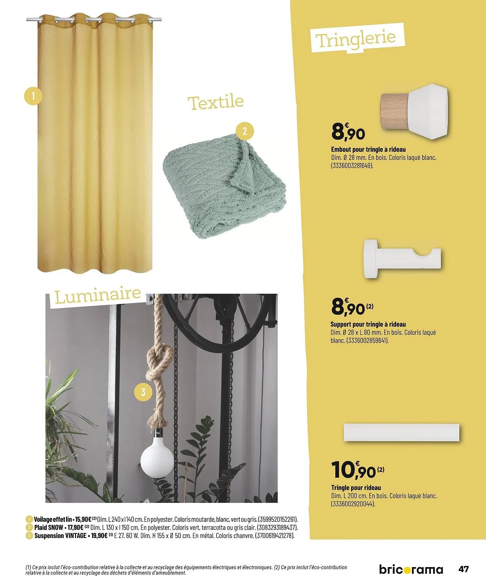 Catalogue Bricorama du 27 octobre au 7 décembre 2025 - Catalogue page 47