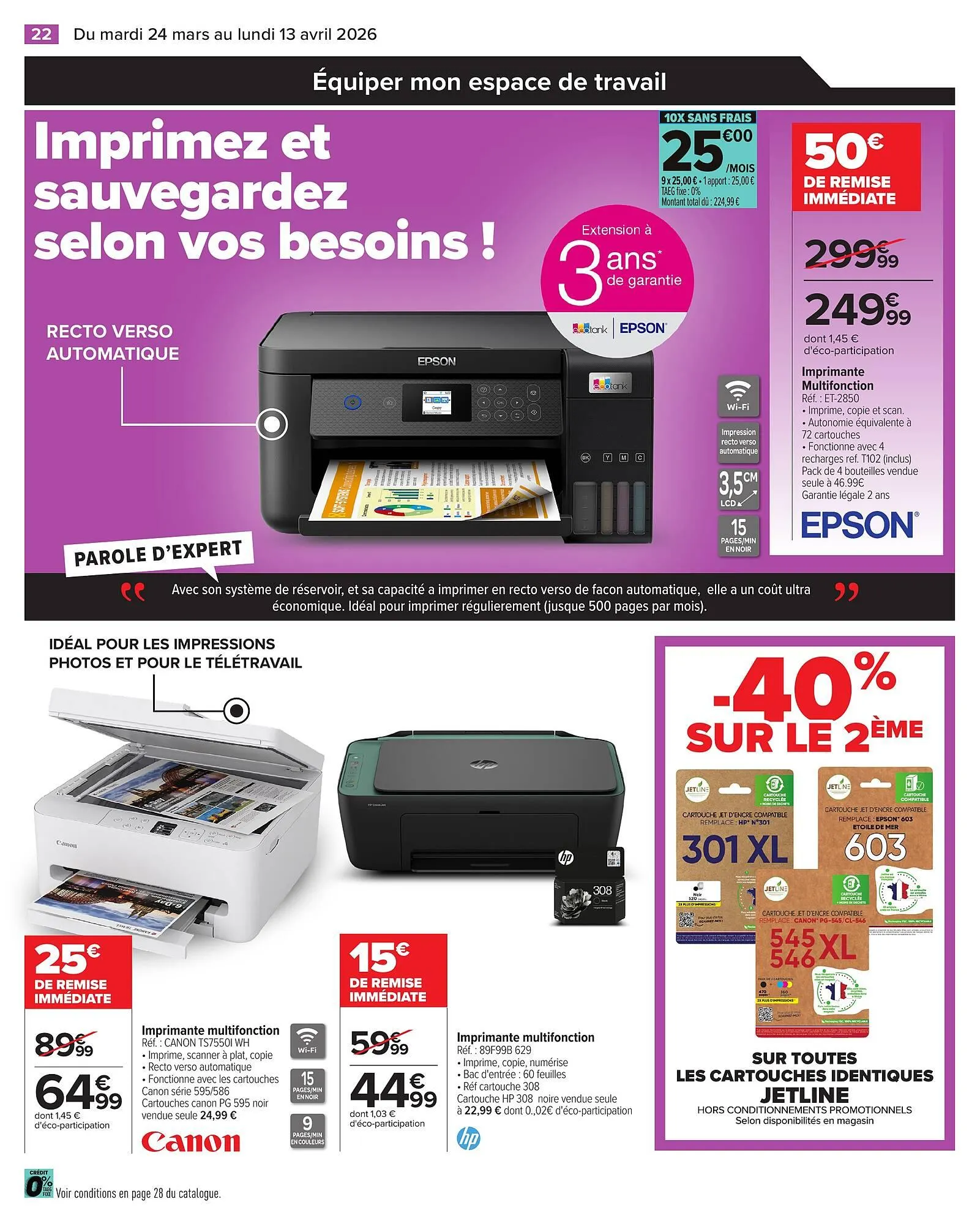 Catalogue Carrefour du 24 mars au 13 avril 2026 - Catalogue page 22
