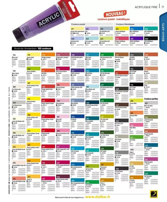 CATALOGUE DALBE 2025 du 27 janvier au 31 décembre 2025 - Catalogue page 41