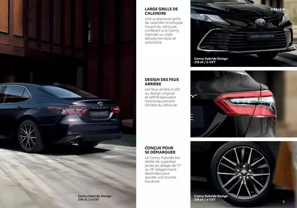 Toyota Camry  du 22 janvier au 22 janvier 2026 - Catalogue page 7