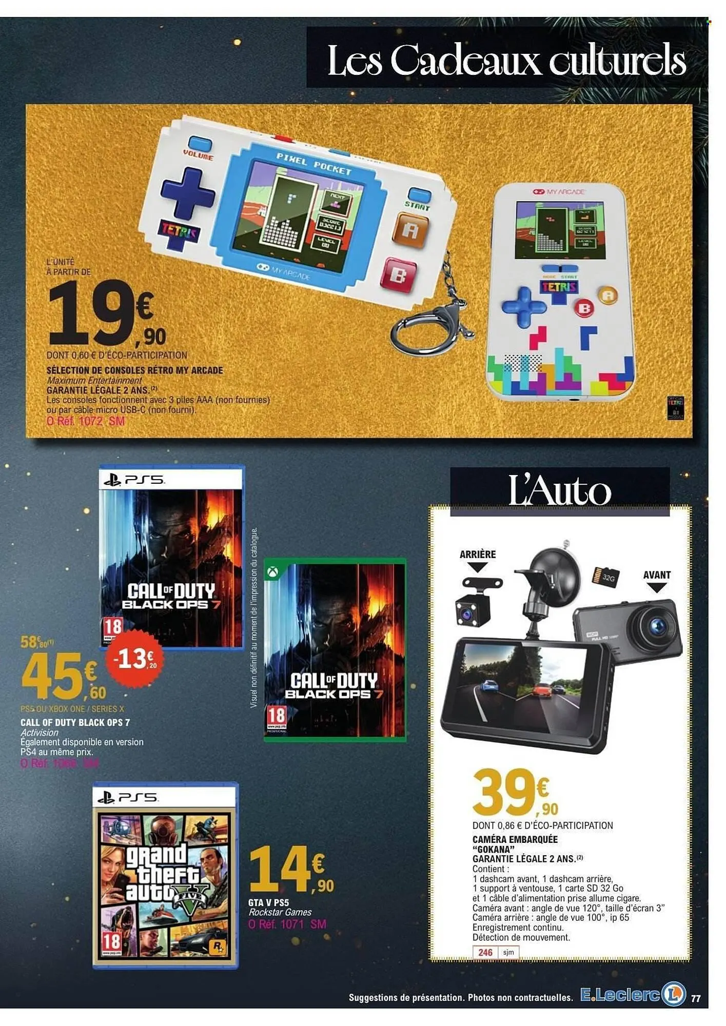 Catalogue E.Leclerc du 16 décembre au 27 décembre 2025 - Catalogue page 77