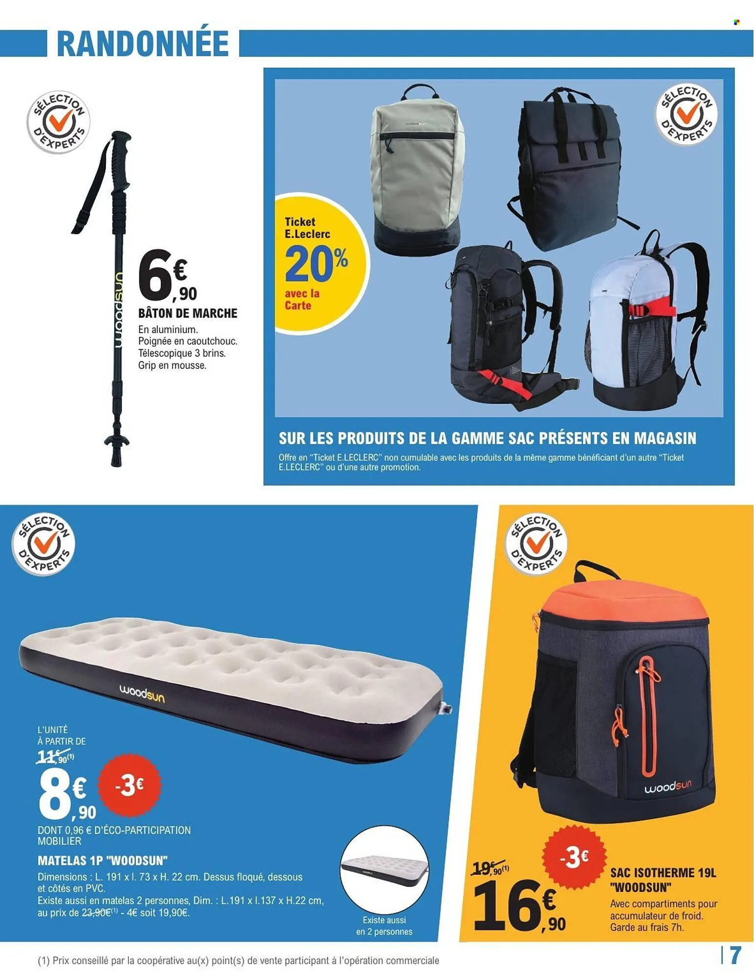 Catalogue E.Leclerc Sport du 6 mai au 7 juin 2025 - Catalogue page 7