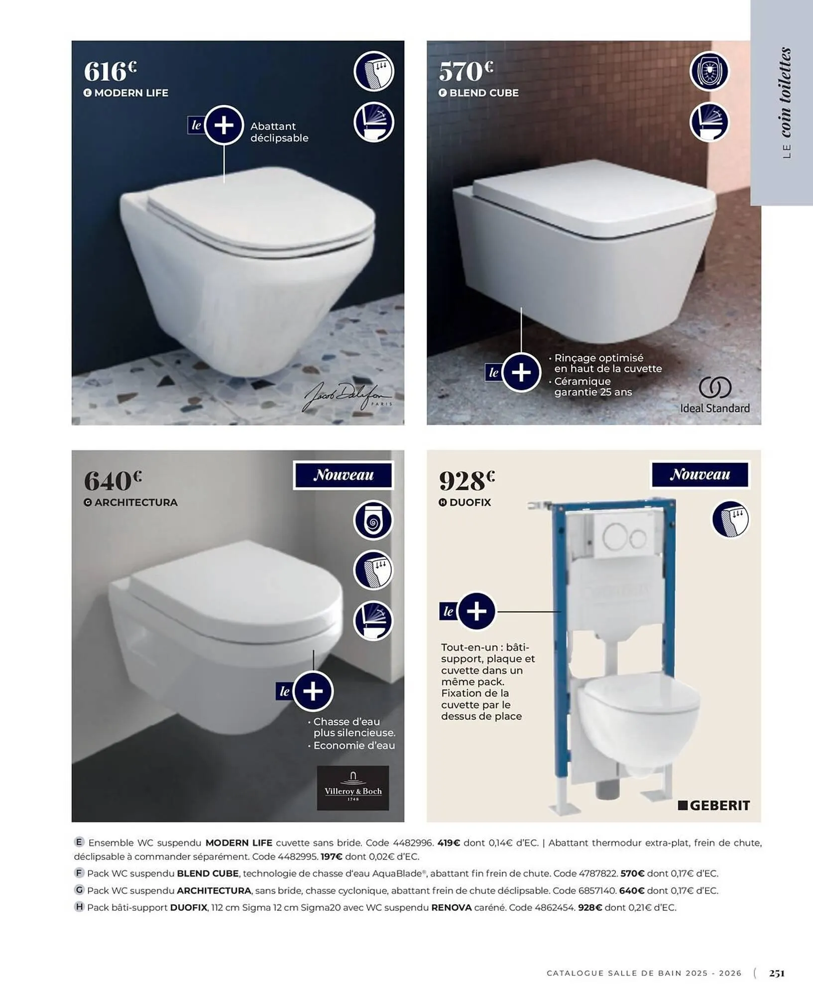Catalogue Cedeo du 3 juin au 31 décembre 2025 - Catalogue page 251