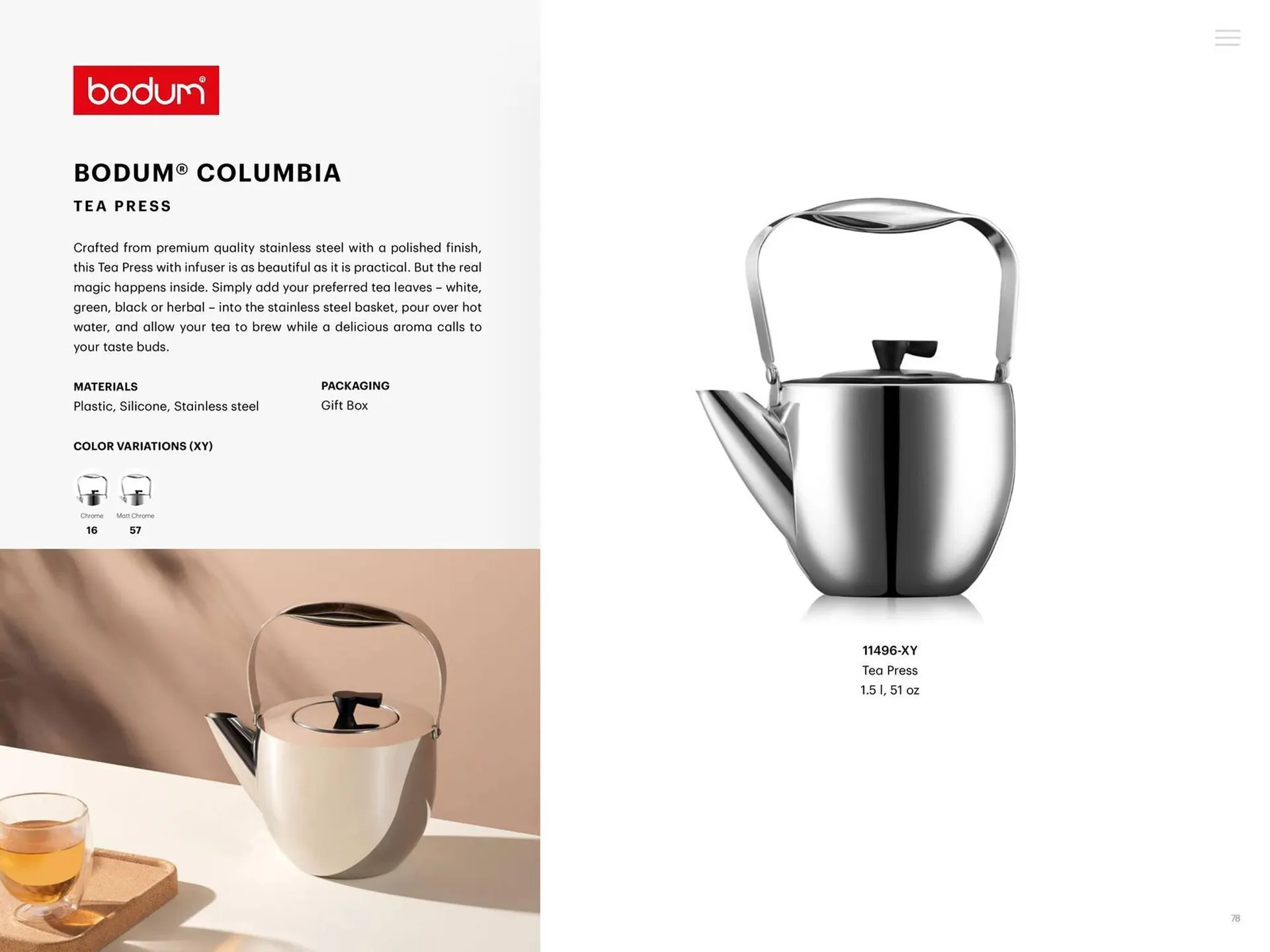 Catalogue Bodum du 25 mars au 31 décembre 2025 - Catalogue page 78