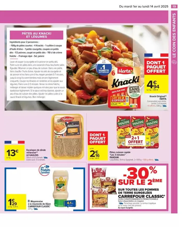 LE COIN DES ENFANTS du 1 avril au 14 avril 2025 - Catalogue page 21