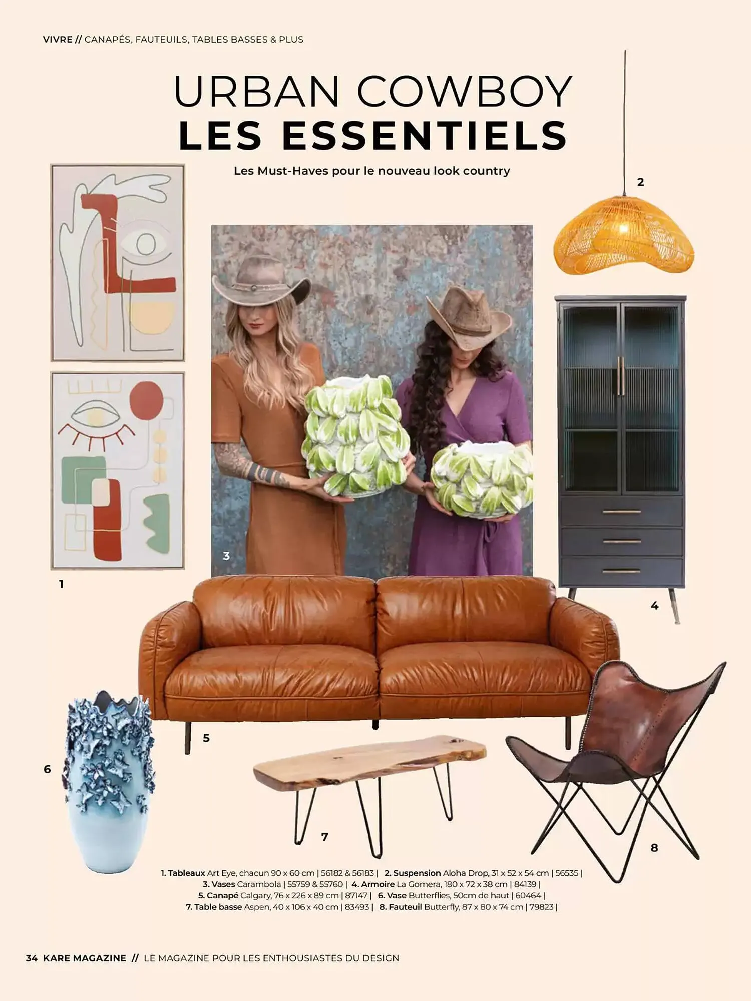 Catalogue KARE du 6 février au 31 décembre 2025 - Catalogue page 34