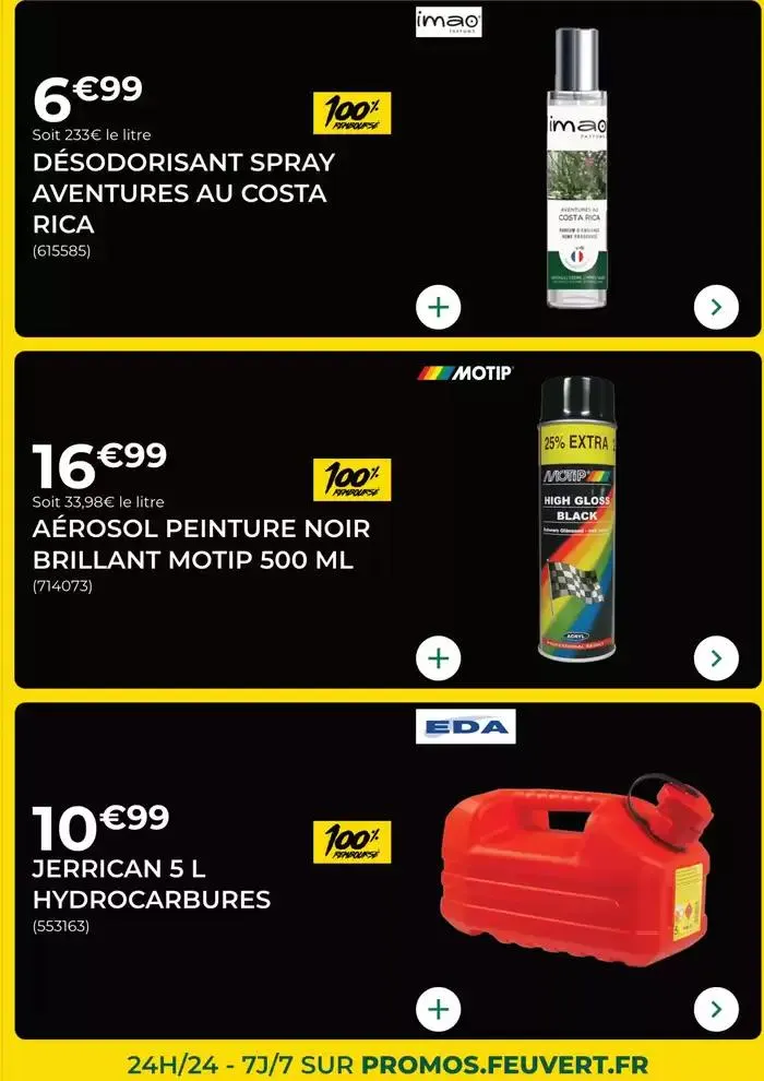 Les Offres Feu Vert du 26 mars au 28 avril 2025 - Catalogue page 7