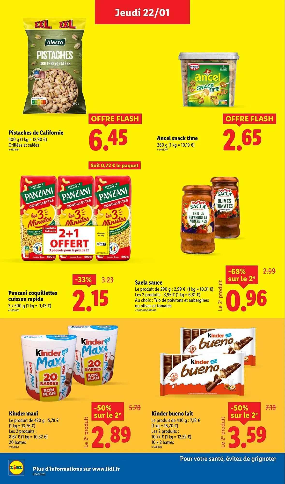 Catalogue Lidl du 22 janvier au 28 janvier 2026 - Catalogue page 18