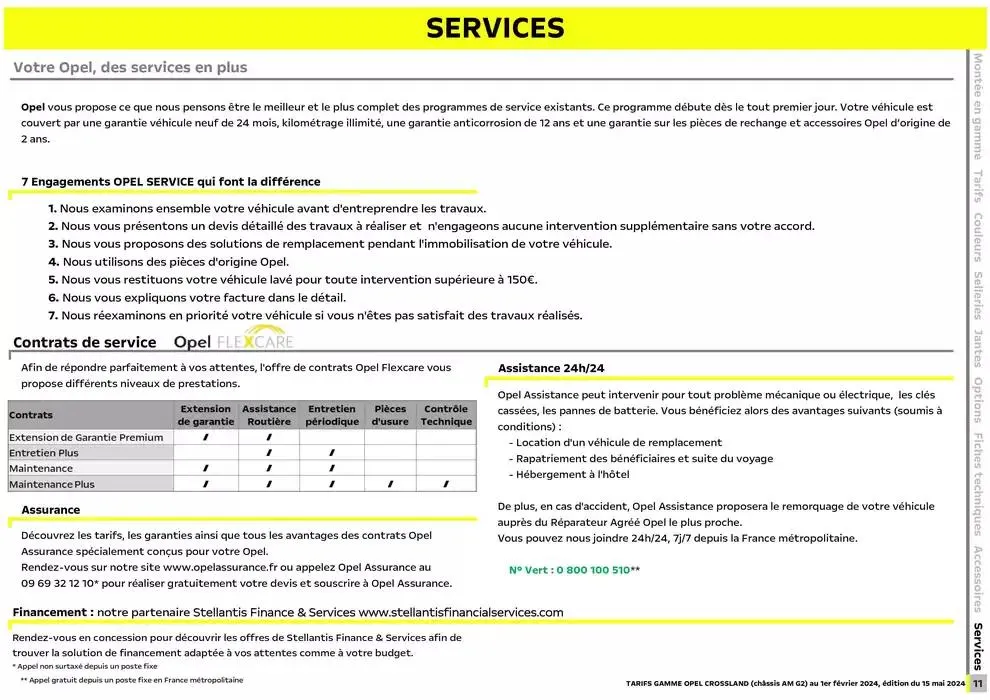 Opel Crossland du 17 décembre au 17 décembre 2025 - Catalogue page 12