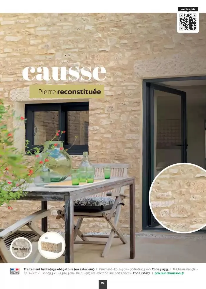 Aménagez votre extérieur SAISON 2025 du 1 janvier au 31 décembre 2025 - Catalogue page 95