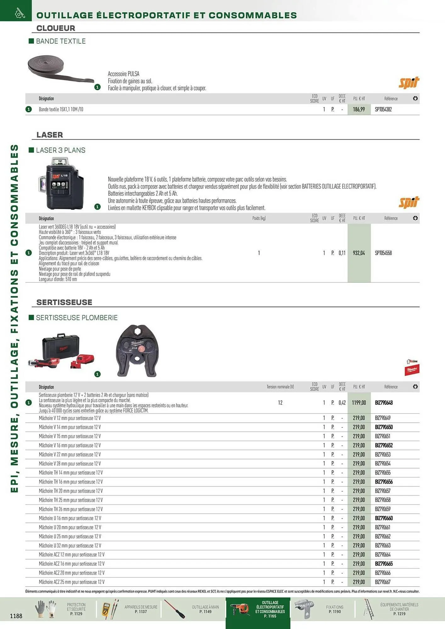 Catalogue Rexel du 31 octobre au 31 décembre 2025 - Catalogue page 62