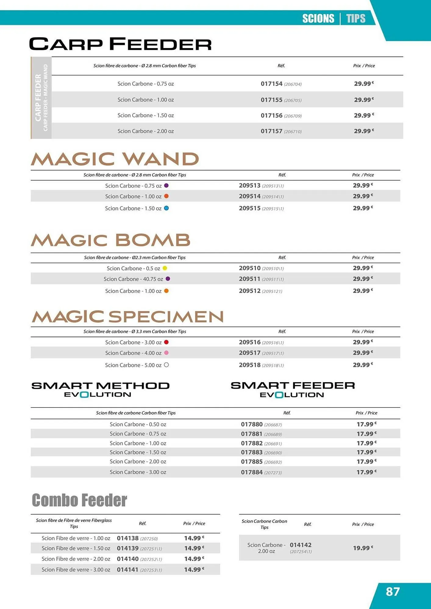 Catalogue Pacific Pêche du 30 septembre au 30 décembre 2025 - Catalogue page 87