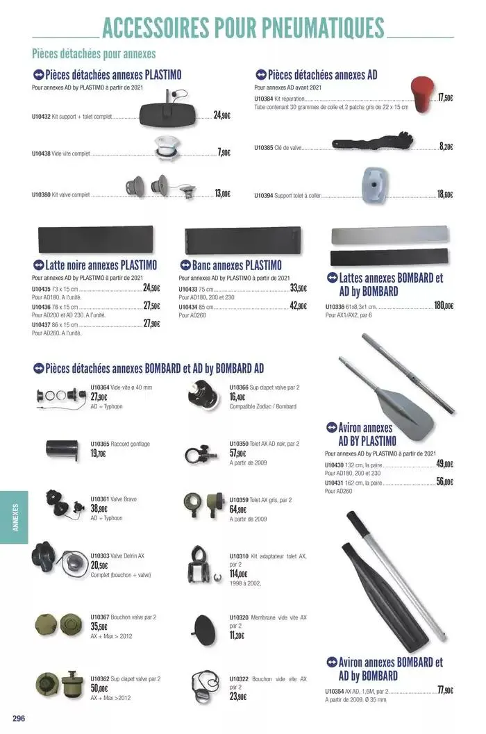 Catalogue Accastillage Diffusion 2025 du 1 janvier au 31 décembre 2025 - Catalogue page 298
