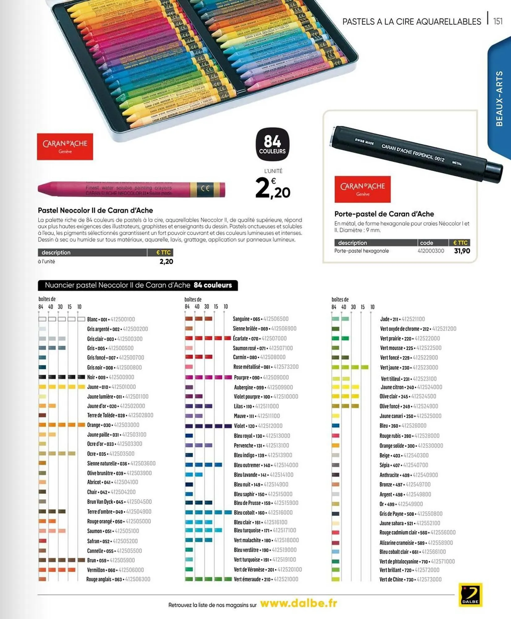 Catalogue Dalbe du 23 janvier au 31 décembre 2026 - Catalogue page 155