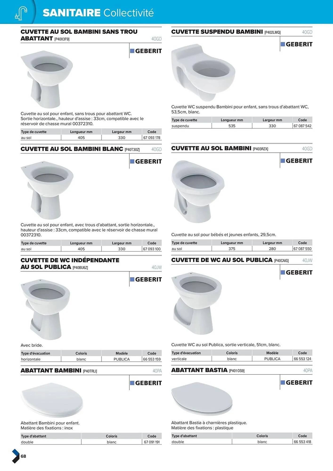 Catalogue Prolians du 2 octobre au 31 décembre 2025 - Catalogue page 68