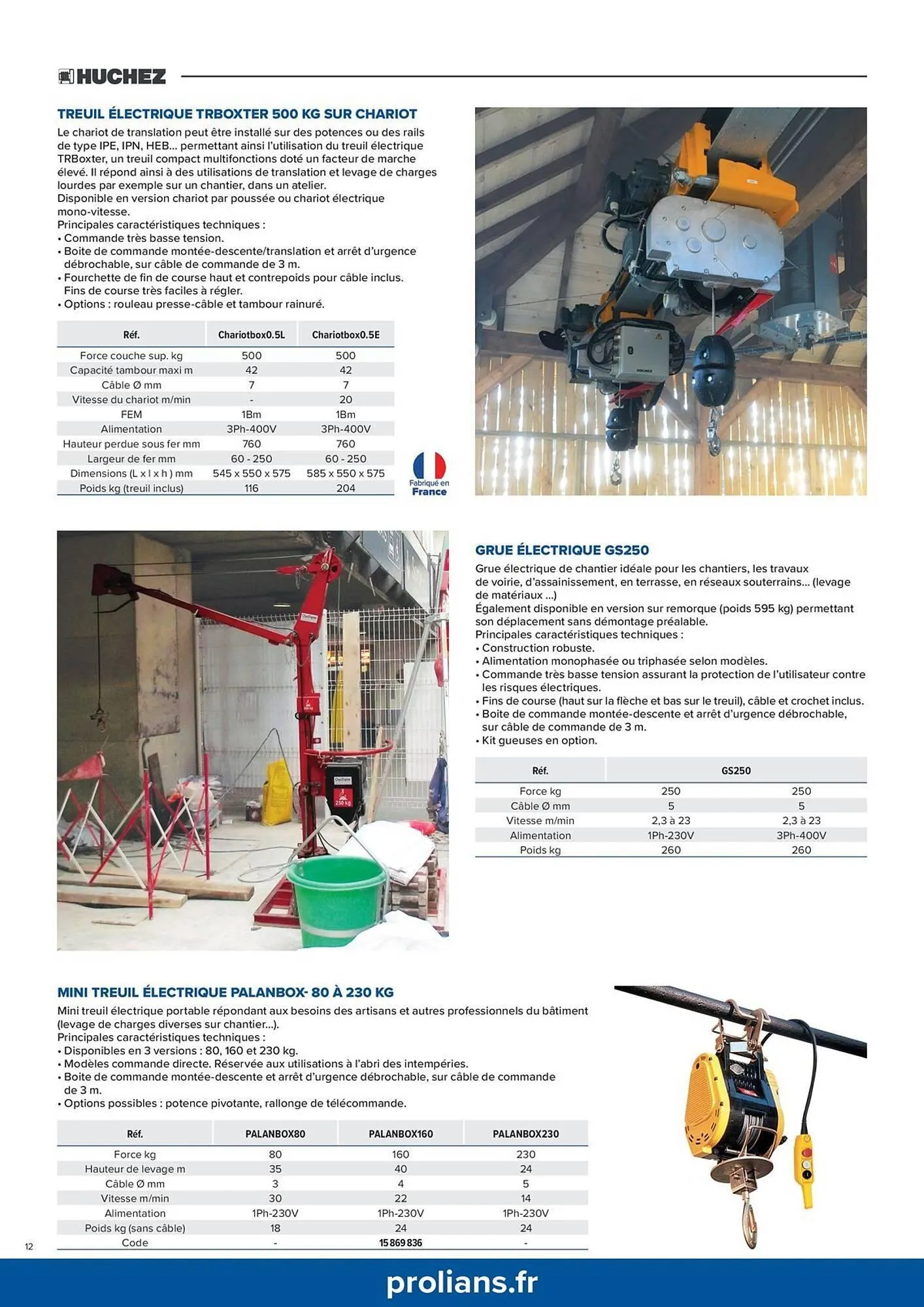 Catalogue Prolians du 29 octobre au 31 décembre 2025 - Catalogue page 12