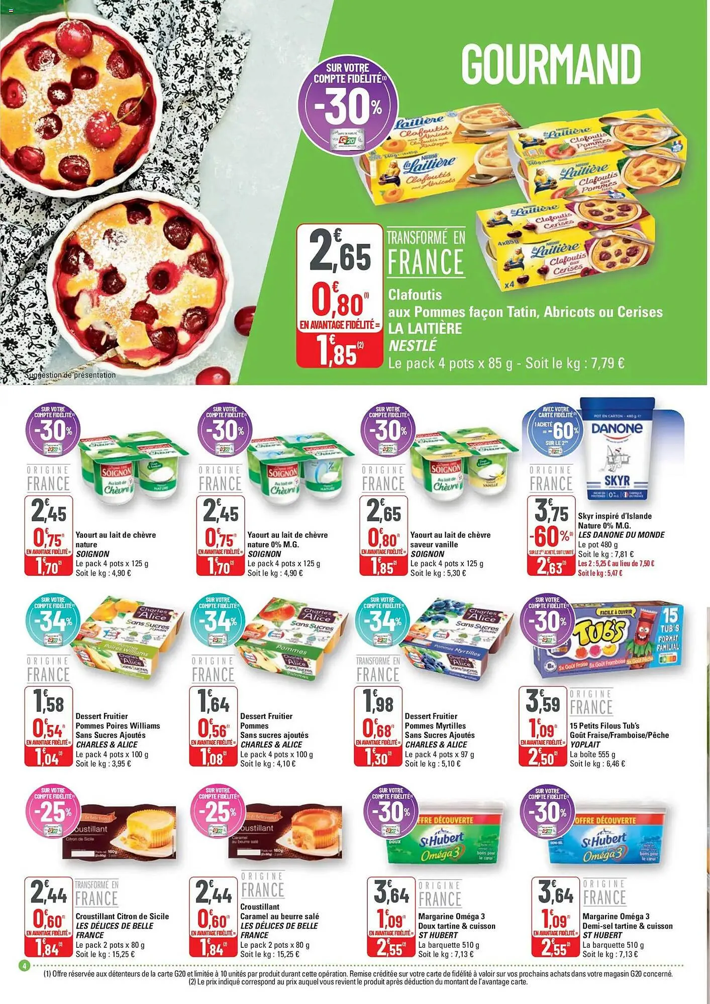 Catalogue G20 du 22 octobre au 2 novembre 2025 - Catalogue page 4