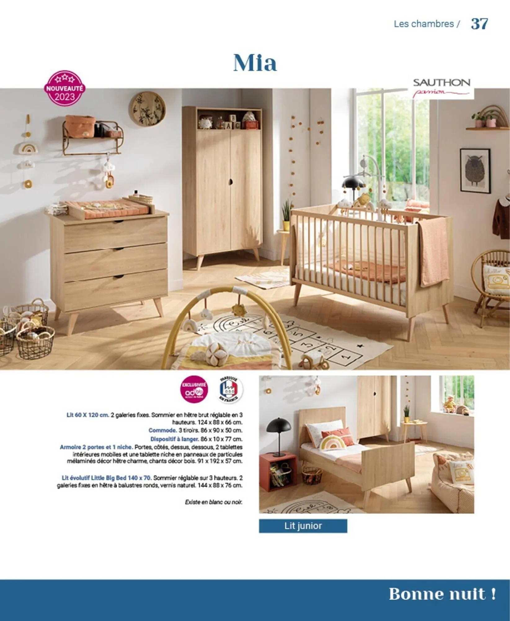 Catalogue autour de bébé du 31 mars au 31 janvier 2024 - Catalogue page 39