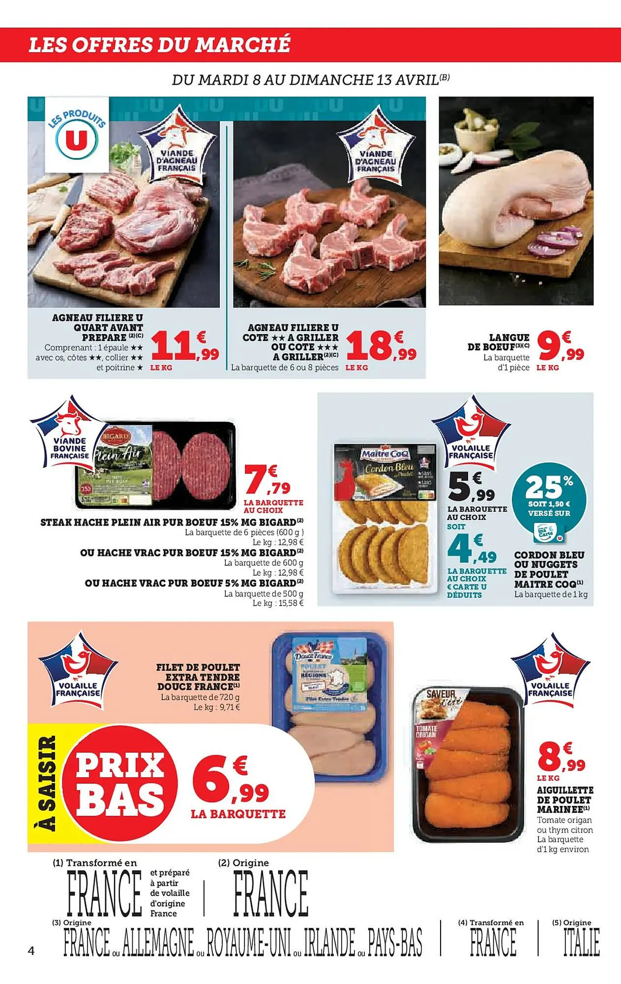 Catalogue U Express du 8 avril au 21 avril 2025 - Catalogue page 4